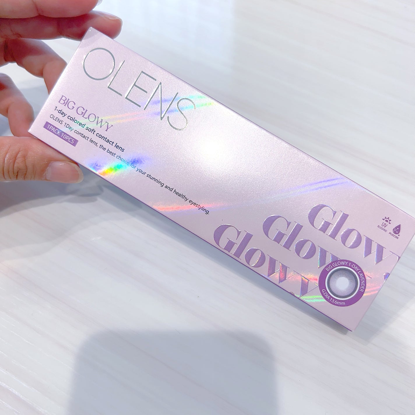 Big Glowy 1day/OLENS/ワンデー(1DAY)カラコンを使ったクチコミ(2枚目)