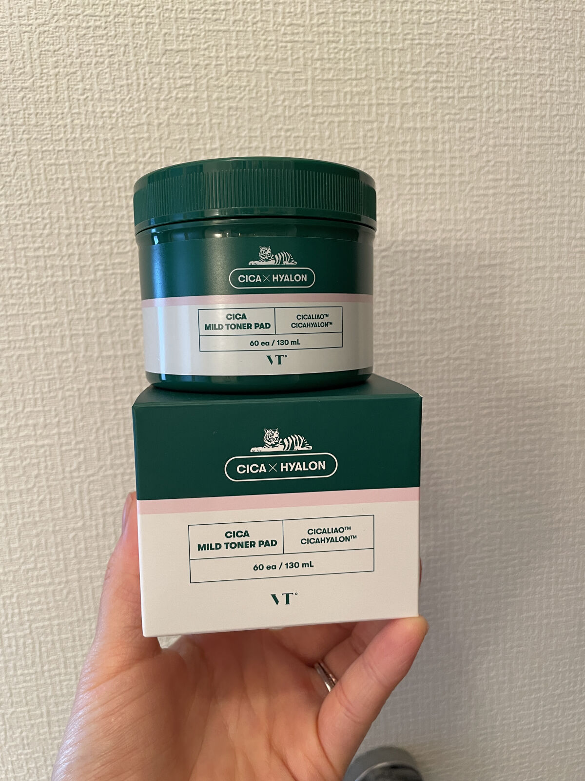 CICA マイルドトナーパッド/VT/トナーパッドを使ったクチコミ（1枚目）