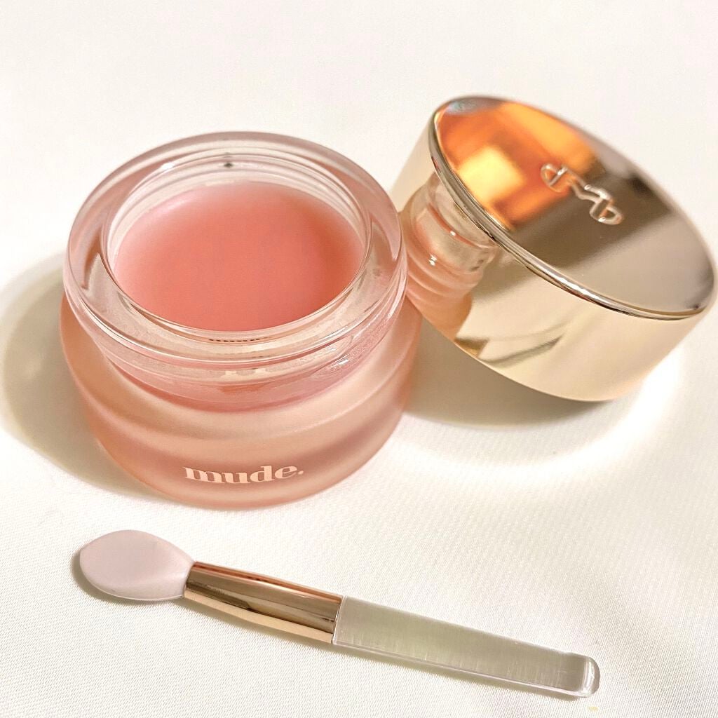 ベアーシャインリップマスク/mude./リップマスクを使ったクチコミ(2枚目)