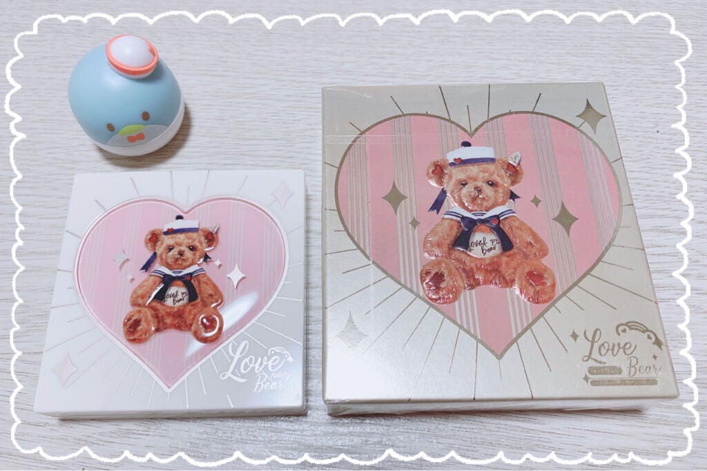 Love Bear 9色 アイシャドウパレット/FlowerKnows/アイシャドウパレットを使ったクチコミ(6枚目)