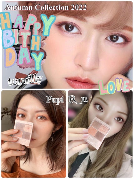 シルキースフレアイズ(マットタイプ)/キャンメイク/アイシャドウパレットを使ったクチコミ(1枚目)