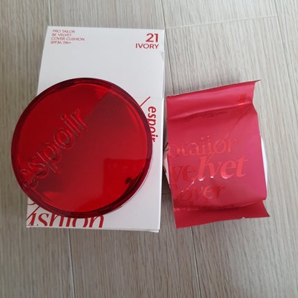 プロテーラービーベルベットカバークッション/espoir/クッションファンデーションを使ったクチコミ(2枚目)