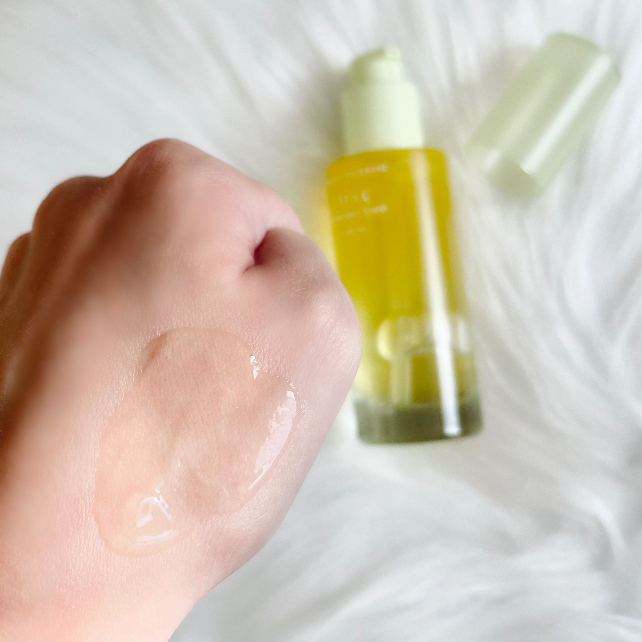 グリーンタンジェリン ビタC ダークスポットケアセラム/goodal/美容液を使ったクチコミ（3枚目）