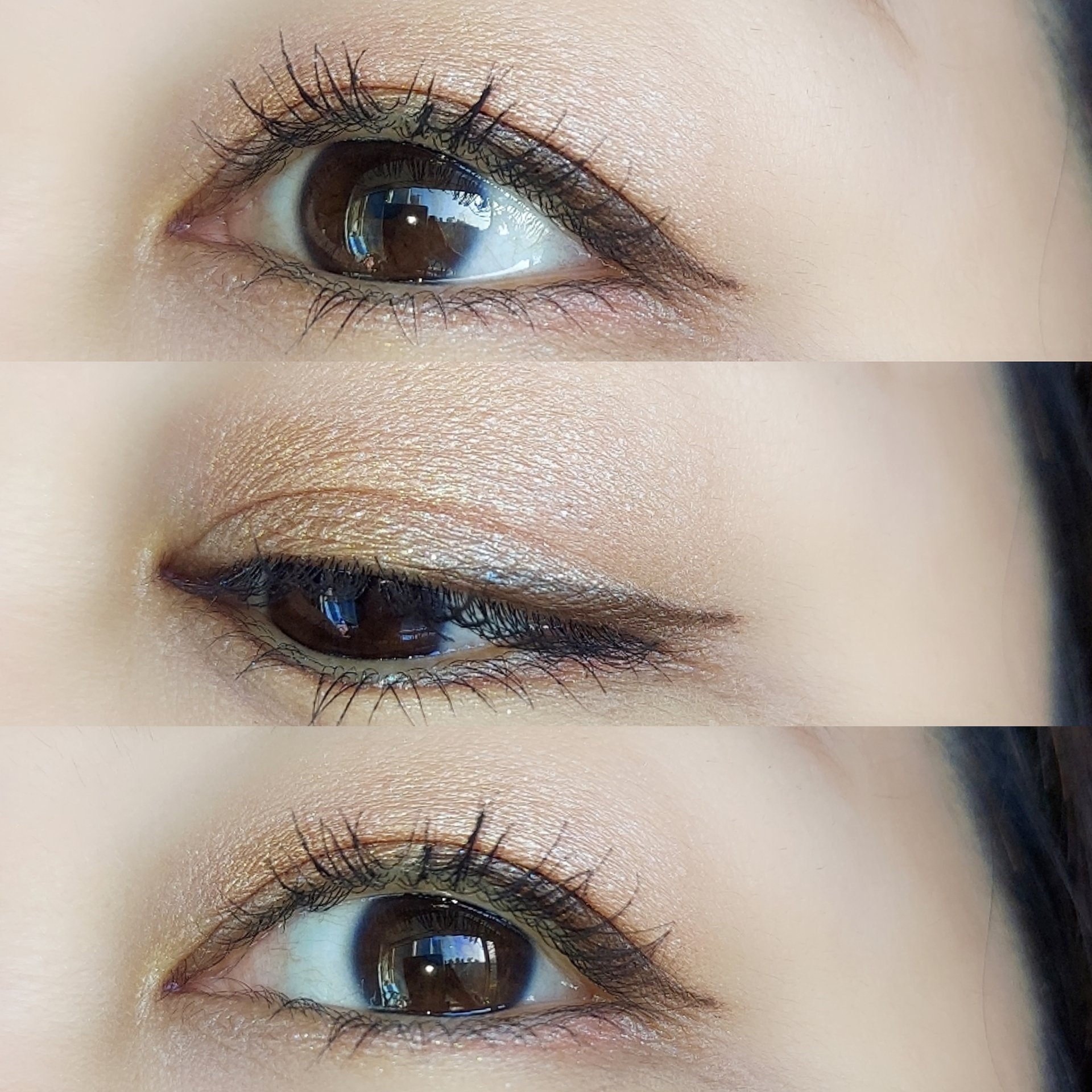 アイグロウジェム スキンシャドウ 21M retro noble/DECORTÉ/ジェル・クリームアイシャドウを使ったクチコミ（3枚目）