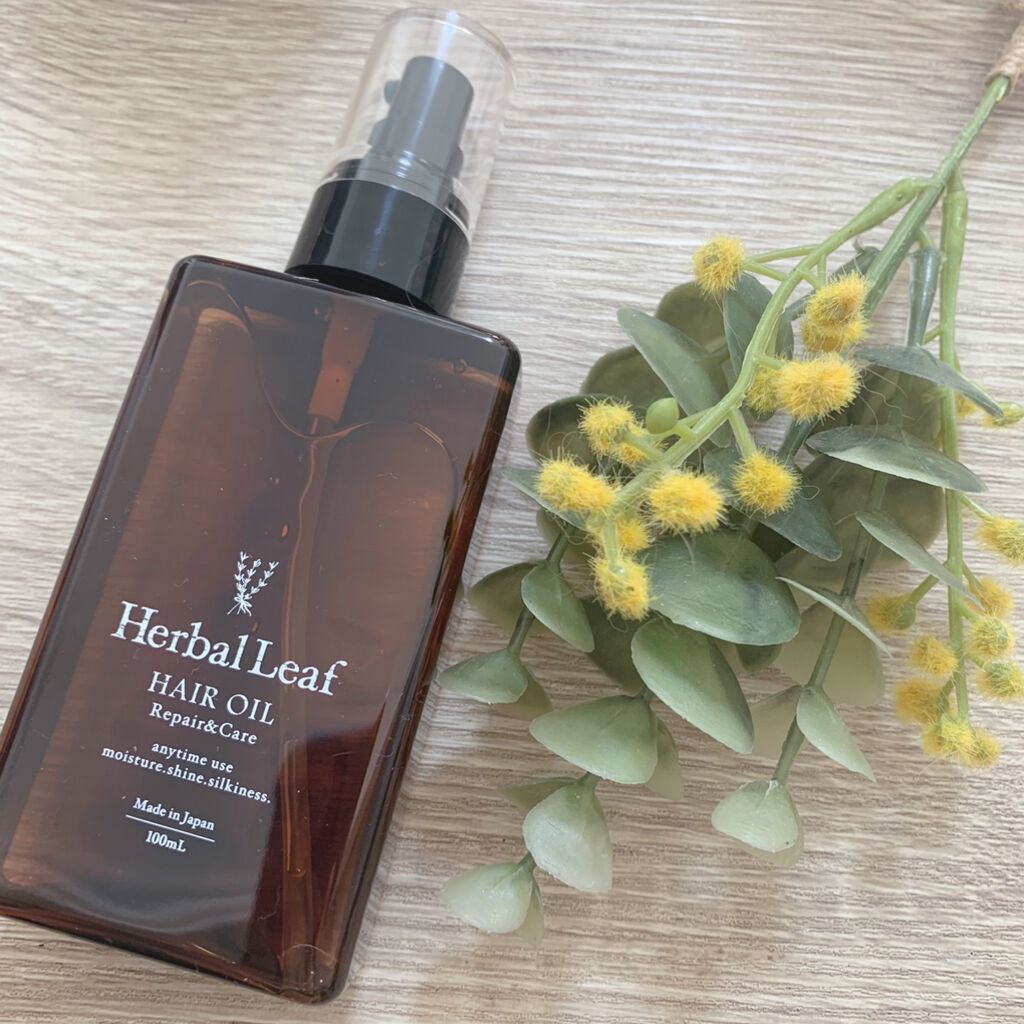 オーガニックヘアオイル フレッシュティーの香り/ハーバルリーフ/ヘアオイルを使ったクチコミ(1枚目)