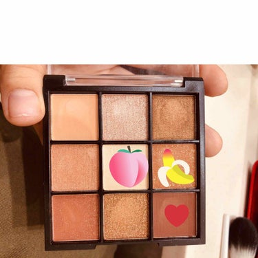 UR GLAM　BLOOMING EYE COLOR PALETTE/U R GLAM/パウダーアイシャドウを使ったクチコミ（1枚目）