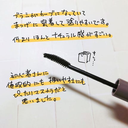 ピメル うそつきマスカラ/pdc/マスカラを使ったクチコミ(2枚目)