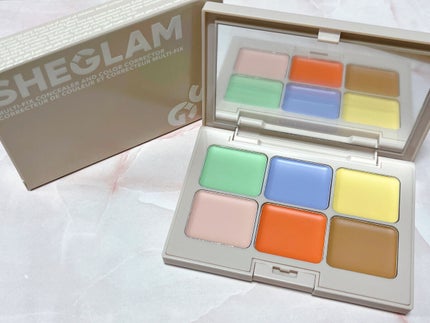 マルチフィックスコンシーラー&カラーコレクター/SHEGLAM/パレットコンシーラーを使ったクチコミ(1枚目)