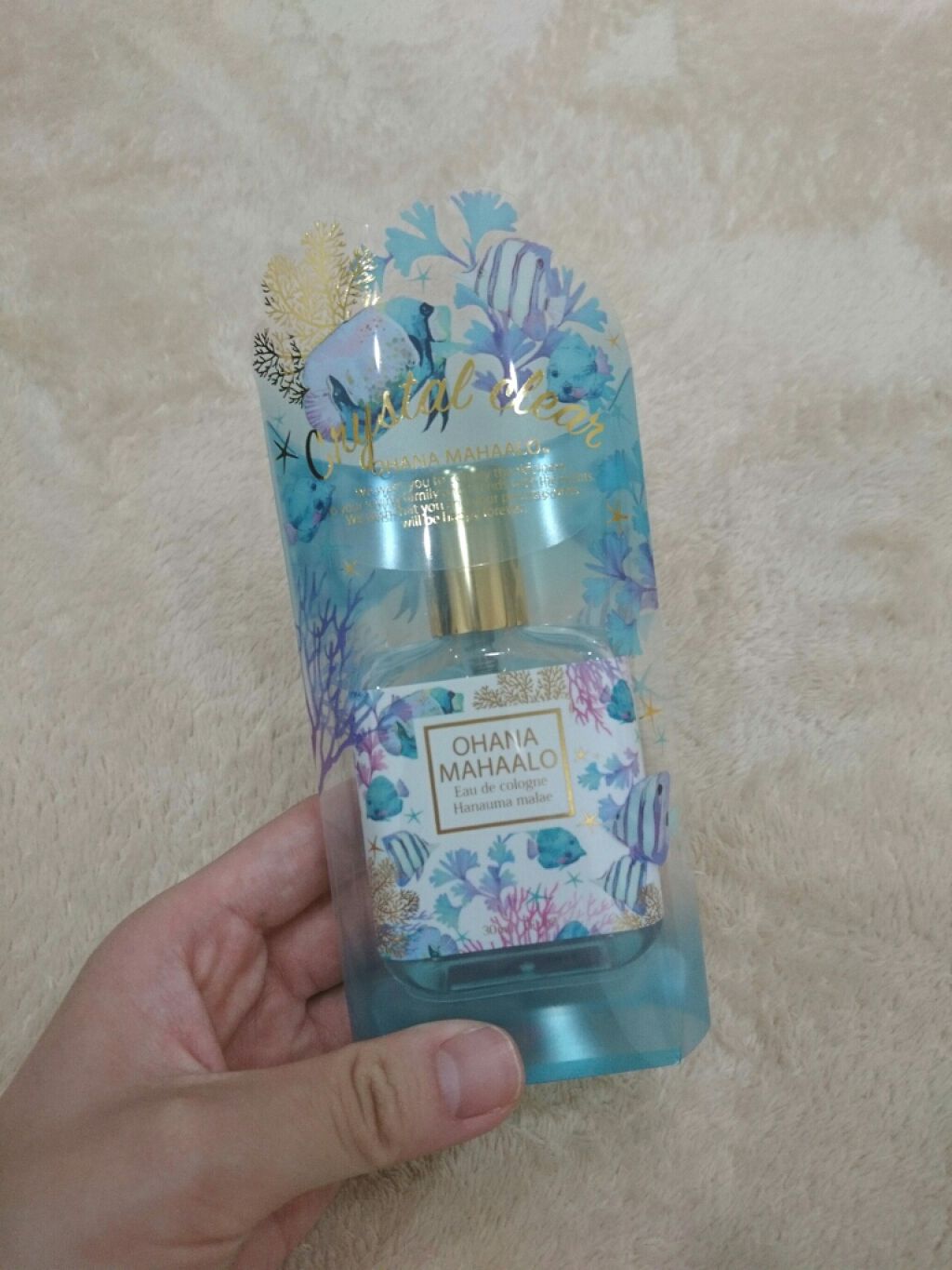 OHANA MAHAALO オハナ・マハロ オーデコロン  <ハナウマ マラエ>のクチコミ「オハナマハロのコロンやっと購入しましたー
これで3つ目✨

“ハナウマ マラエ”という香りです.....」（1枚目）