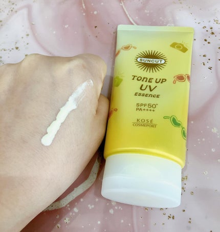 トーンアップUV エッセンス/サンカット®/日焼け止めローションを使ったクチコミ(2枚目)
