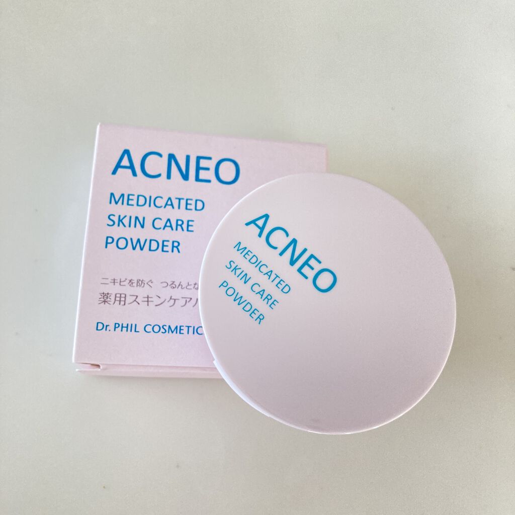 薬用 スキンケア パウダー/アクネオ/プレストパウダーを使ったクチコミ（2枚目）