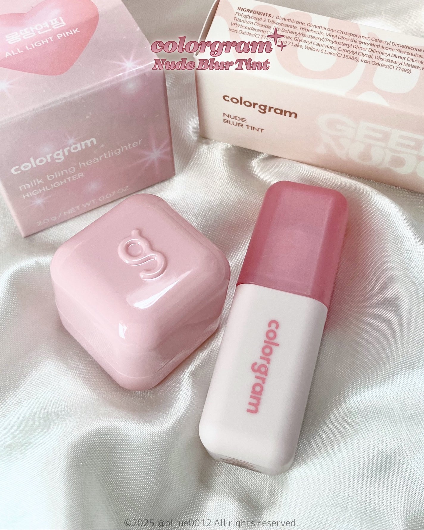 ヌーディーブラーティント/Colorgram/リップティントを使ったクチコミ(5枚目)