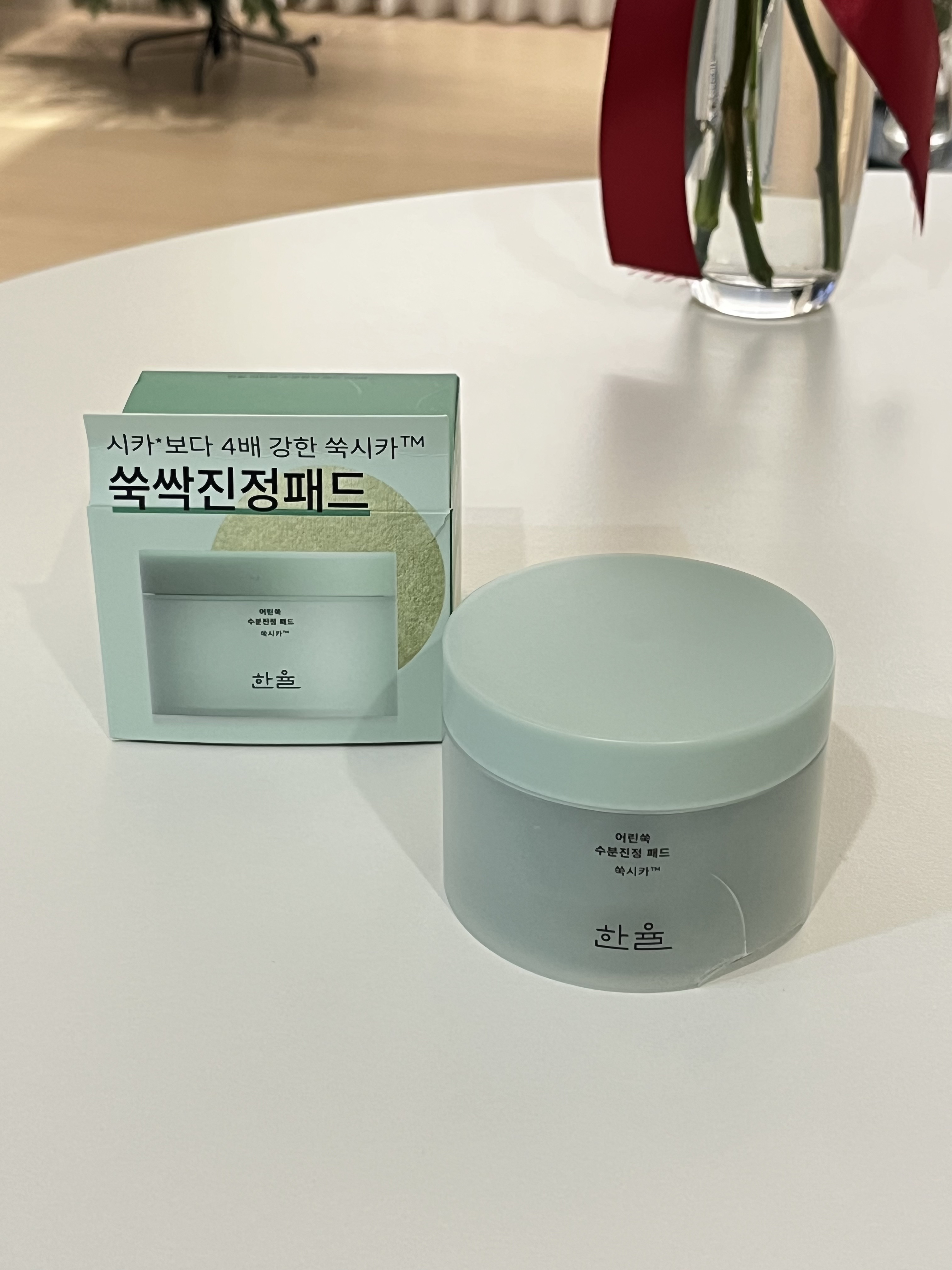 ピュアアルテミシアカーミングパッド/HANYUL(ハンユル)/トナーパッドを使ったクチコミ（1枚目）