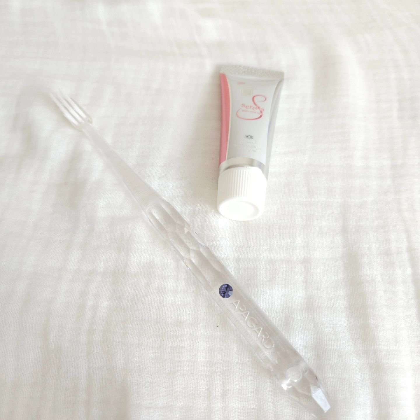 アパガードクリスタル歯ブラシ/アパガード/歯ブラシを使ったクチコミ（2枚目）