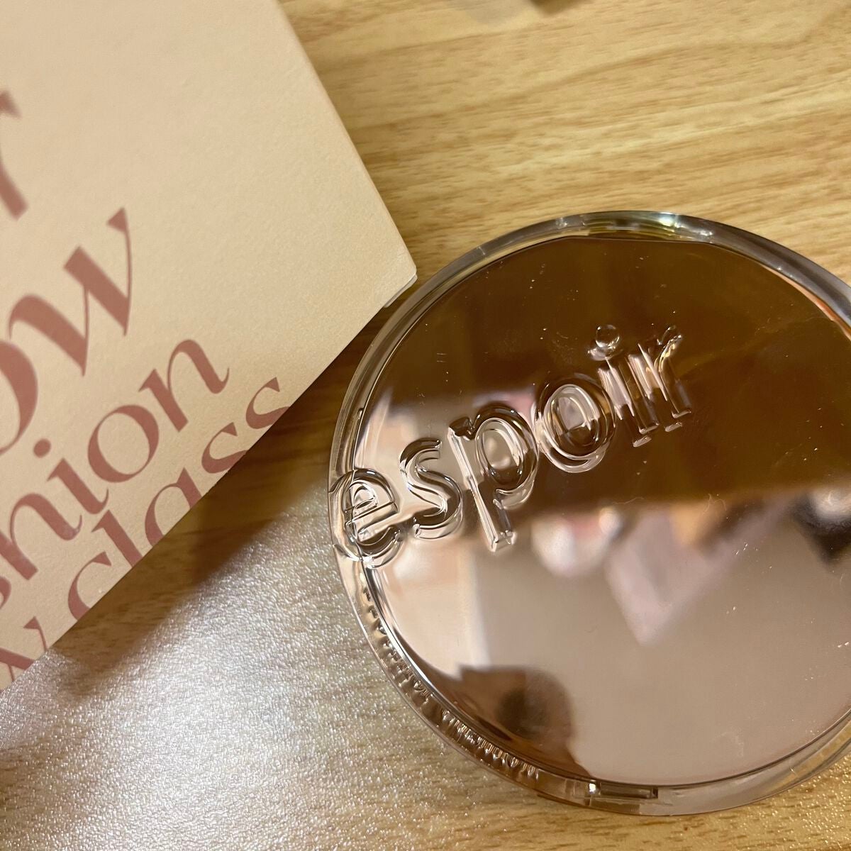 プロテーラービーグロウクッション ニュークラス/espoir/クッションファンデーションを使ったクチコミ(1枚目)