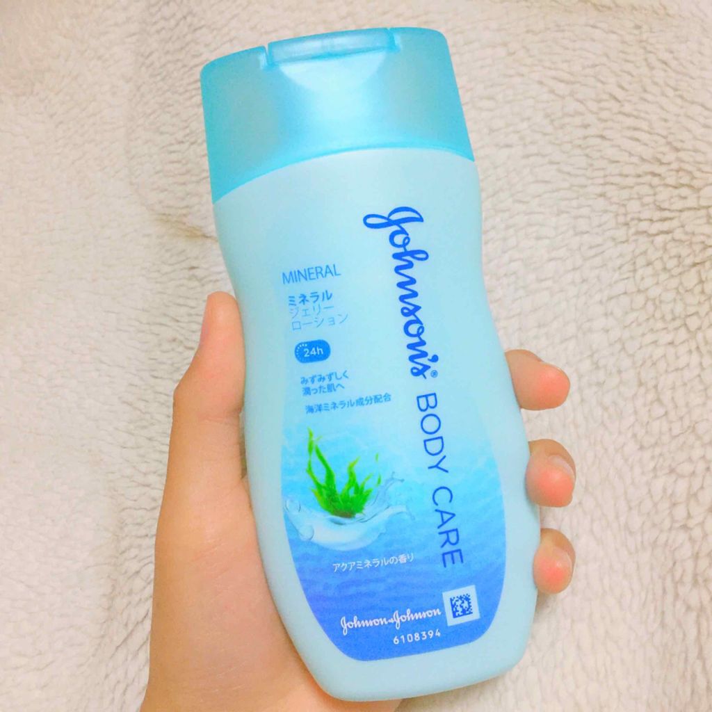 みららん__🥀 on LIPS 「・ジョンソンミネラルジェリーローションアクアミネラルの香り🏝*..」(1枚目)