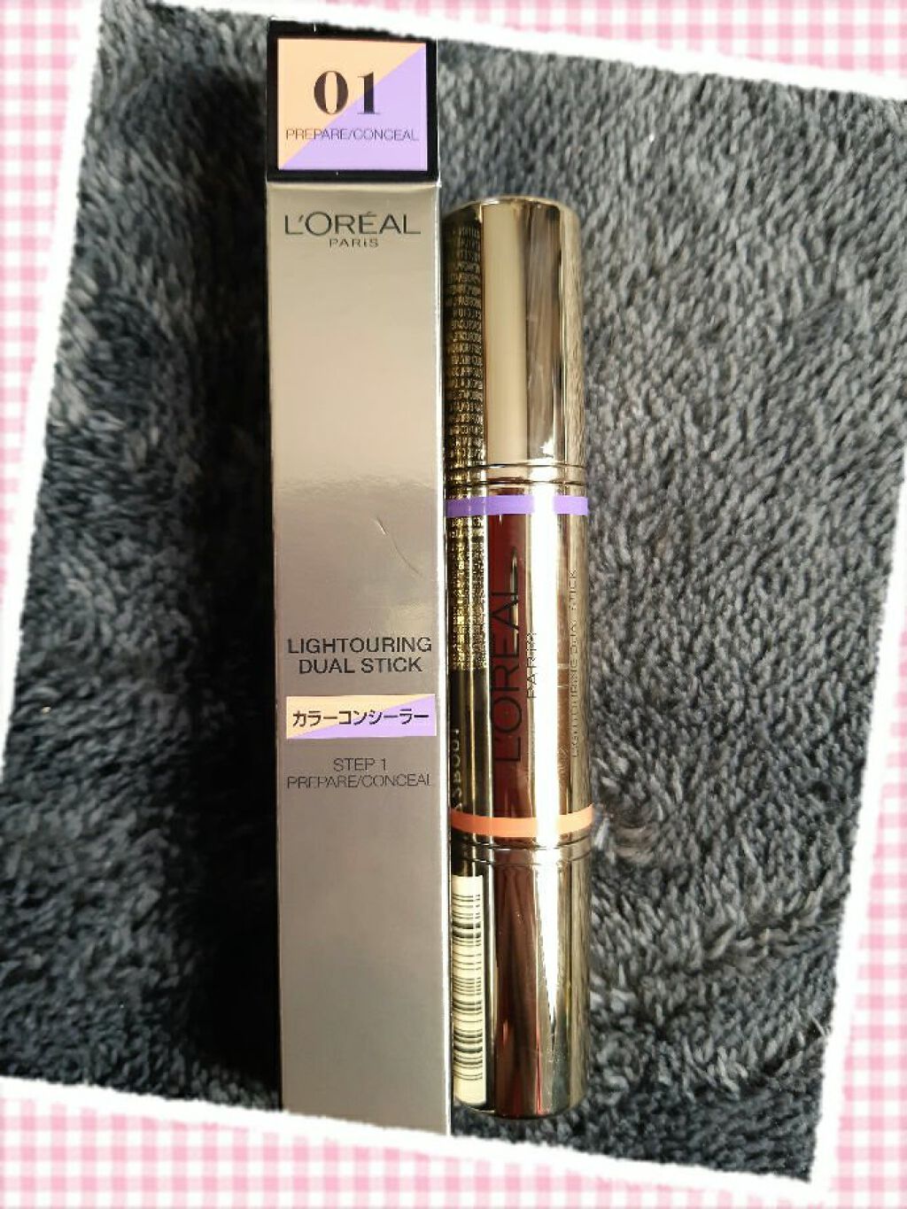ライトゥアリング デュアルスティック/ロレアル パリ/ジェル・クリームチークを使ったクチコミ（1枚目）