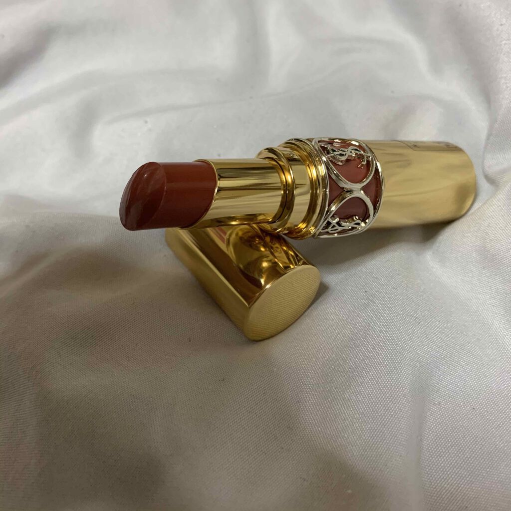 ルージュ ヴォリュプテ シャイン/YVES SAINT LAURENT BEAUTE/口紅を使ったクチコミ（2枚目）