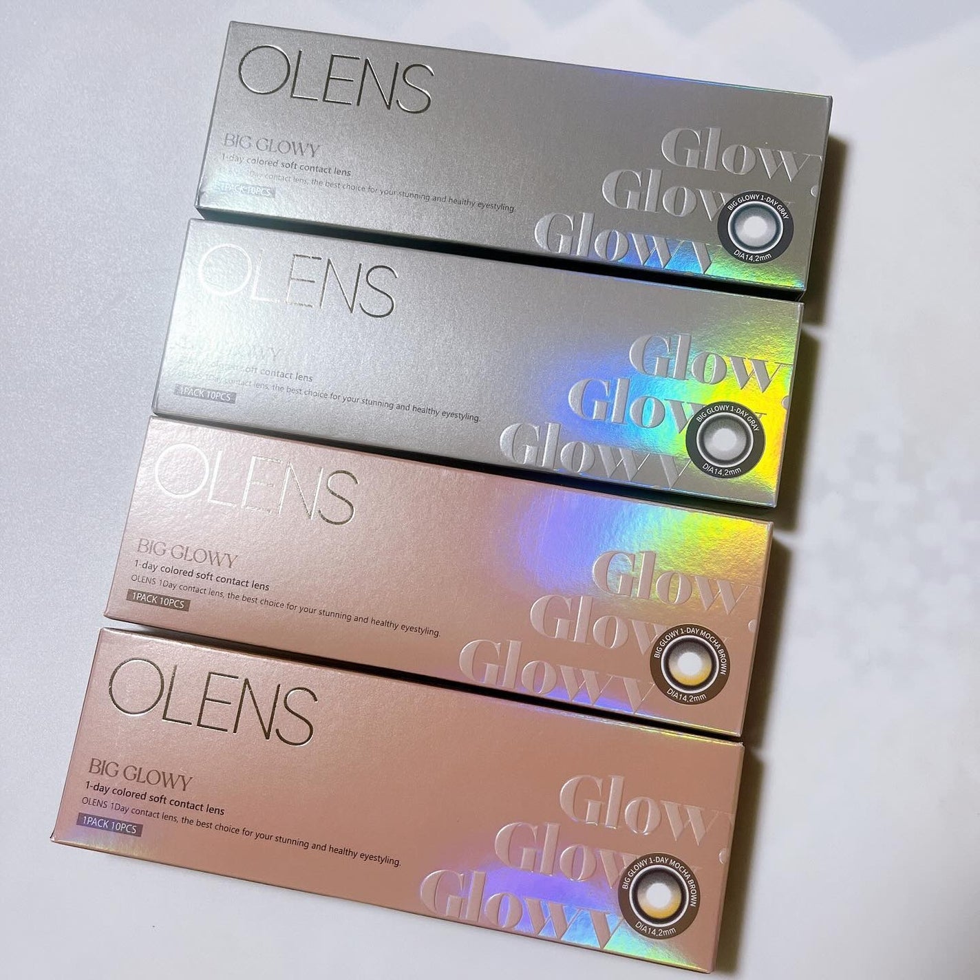 Big Glowy 1day/OLENS/ワンデー(1DAY)カラコンを使ったクチコミ(2枚目)