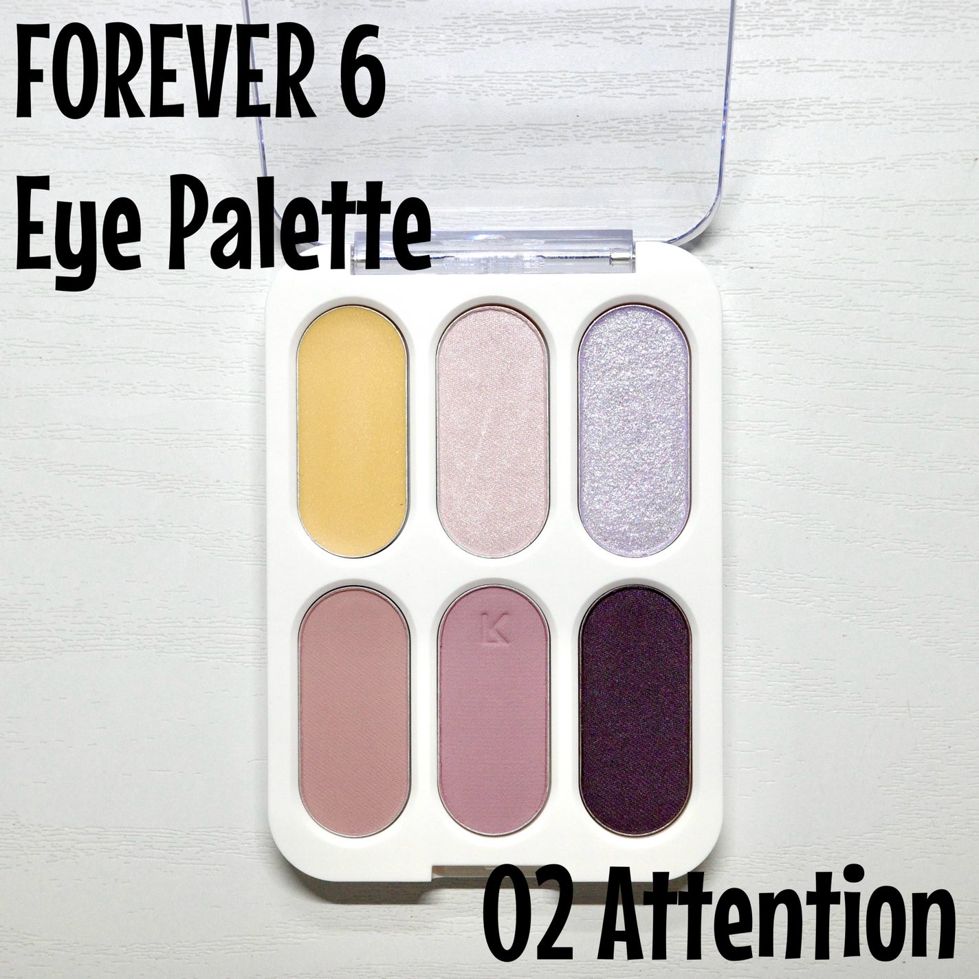 フォーエバー6アイパレット/Laka/アイシャドウパレットを使ったクチコミ(1枚目)