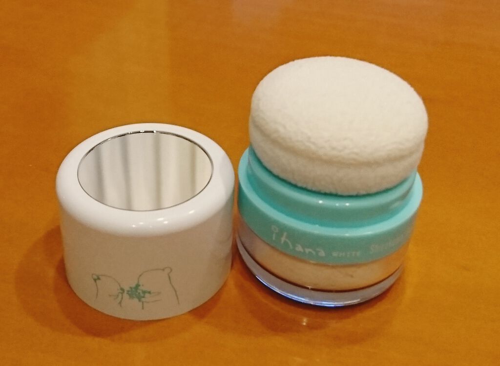 ihana WHITE スキンケアVCスノーパウダー/IHANA/ルースパウダーを使ったクチコミ(1枚目)