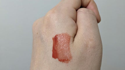 ムードインハンサーウォーターリキッドグロウ/hince/口紅を使ったクチコミ(5枚目)