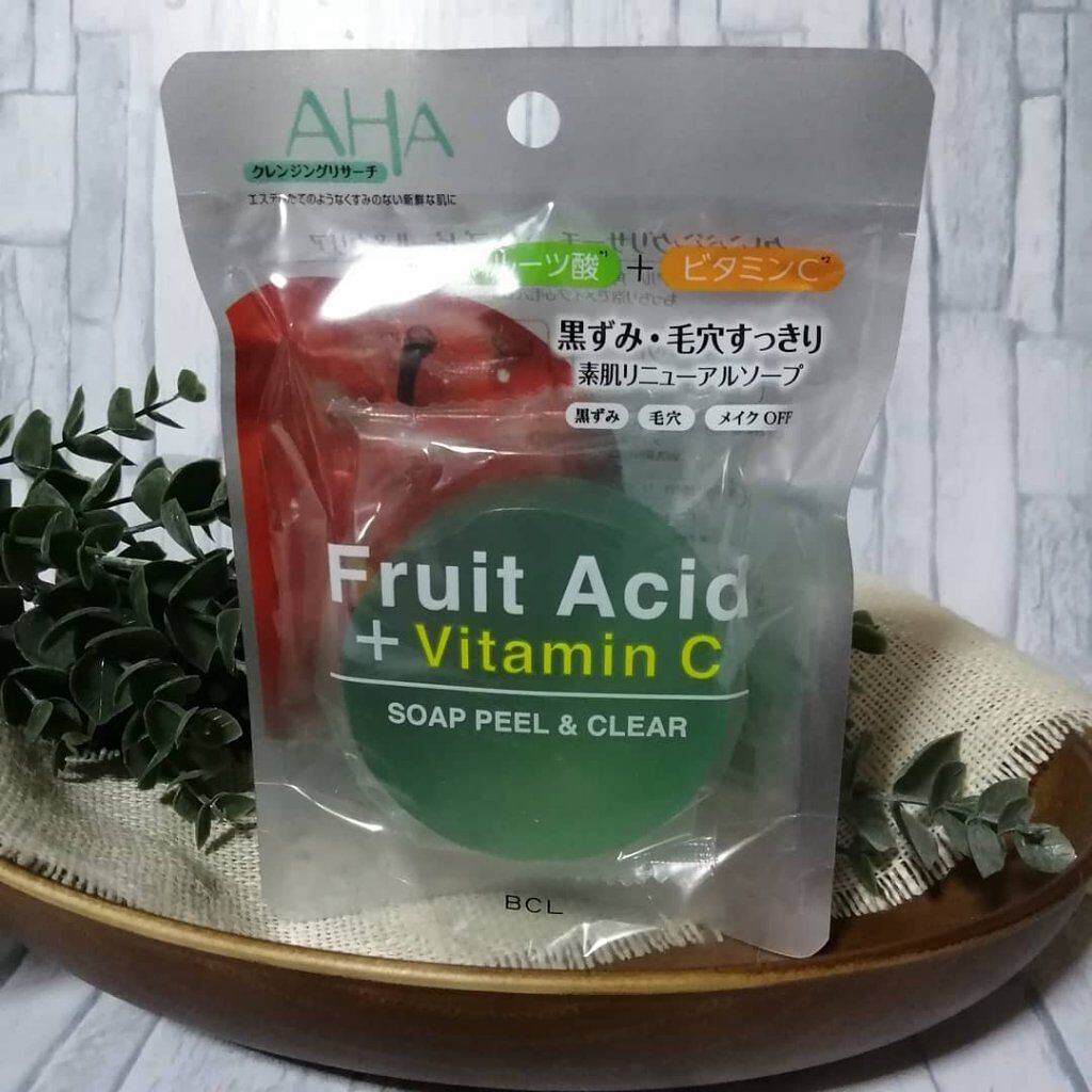 ソープ ピール&クリア/クレンジングリサーチ/洗顔石鹸を使ったクチコミ（1枚目）