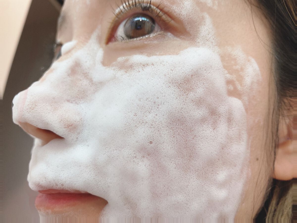 洗顔だけじゃない＋パックもできる洗顔料 ホワイトプレミアム/ONE STONE TWO BIRDS/その他洗顔料を使ったクチコミ（3枚目）