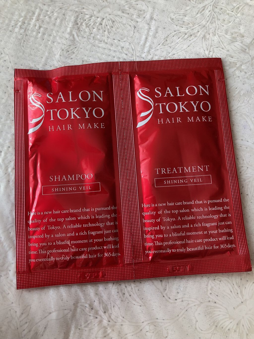 シャイニングヴェールシャンプー/トリートメント/SALON TOKYO/シャンプー・コンディショナーを使ったクチコミ(1枚目)