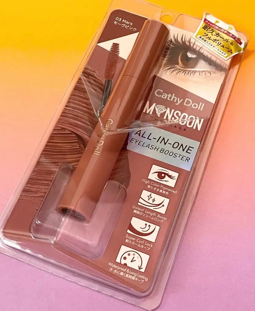 モンスーンカラーマスカラ/CathyDoll/マスカラを使ったクチコミ(1枚目)