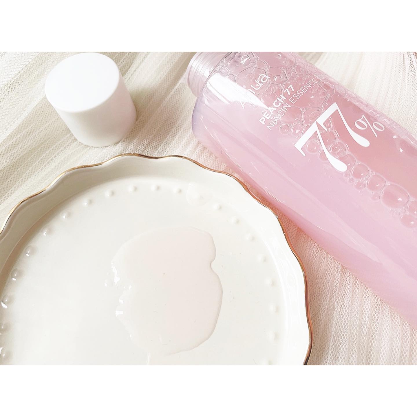 桃77％ナイアシンエッセンストナー 250ml/Anua/化粧水を使ったクチコミ（2枚目）