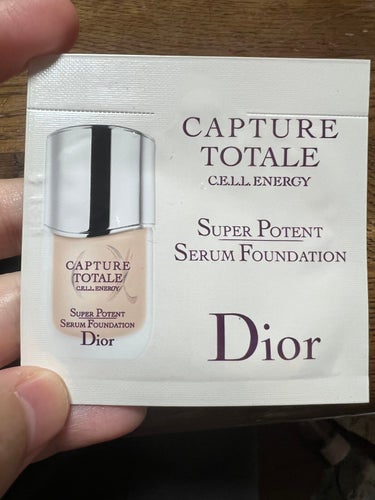 Dior 【旧】カプチュール トータル セル ENGY スーパー セラム ファンデーションのクチコミ「Dior  カプチュール トータル セル ENGY スーパー セラム ファンデーション  1N.....」（1枚目）