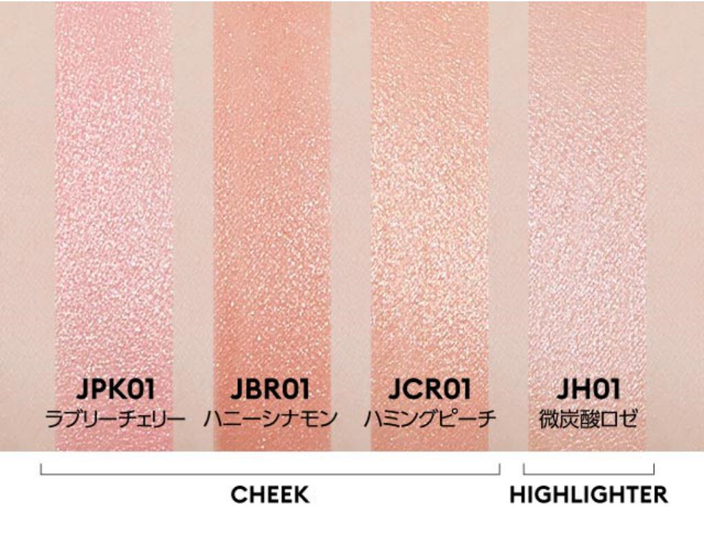 ジューシーパン　ジェリービーム　ハイライター ジューシーパン　ジェリービーム　ハイライター（JH01）/A’pieu/ジェル・クリームチークを使ったクチコミ（2枚目）