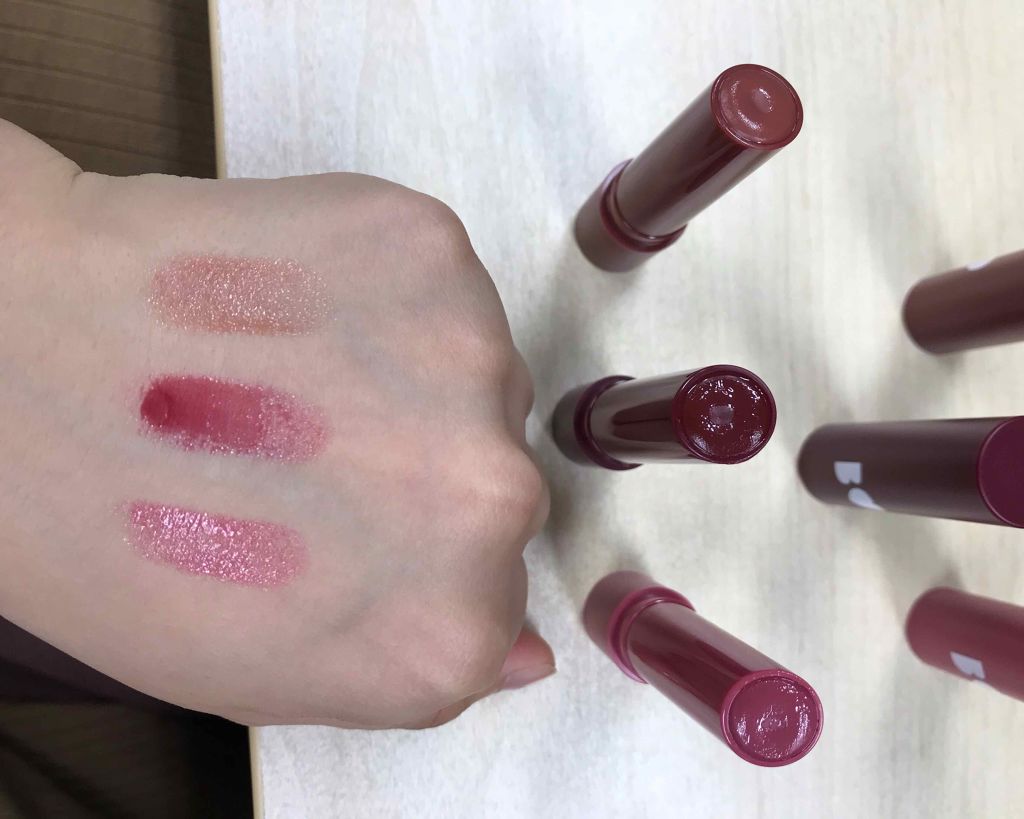 つやぷるリップR/b idol/口紅を使ったクチコミ(3枚目)