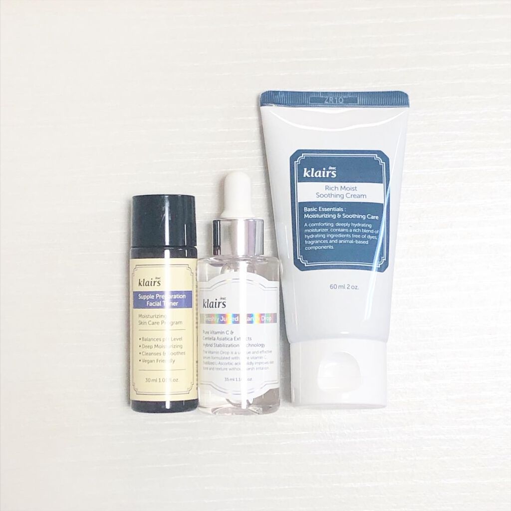 2021 クレアス ベストパッケージ/Klairs/スキンケアキットを使ったクチコミ（2枚目）