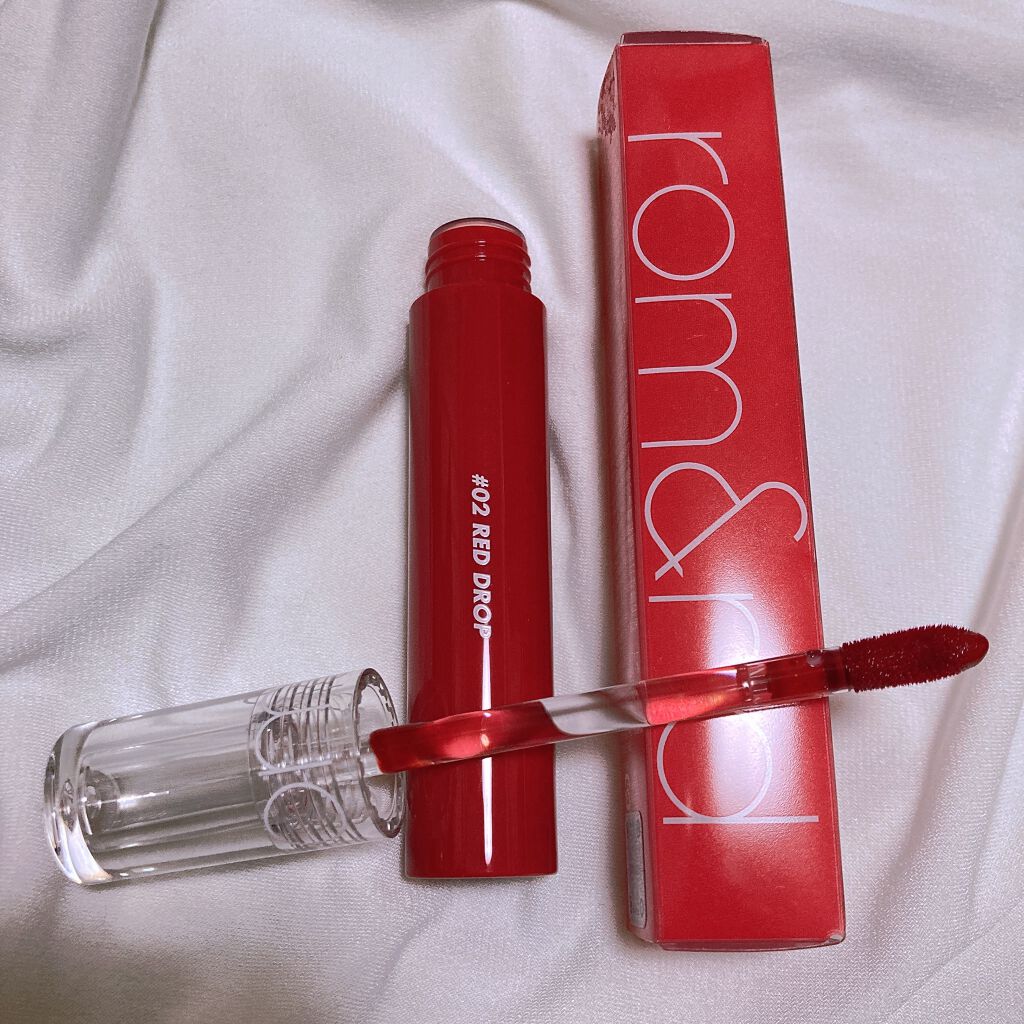 グラスティングウォーターティント/rom&nd/リップティントを使ったクチコミ（2枚目）