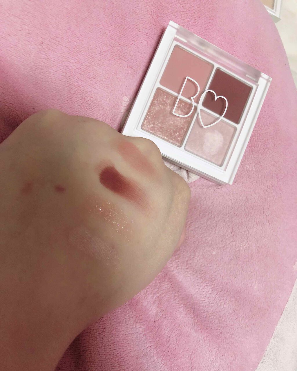 THE アイパレR/b idol/アイシャドウパレットを使ったクチコミ（3枚目）