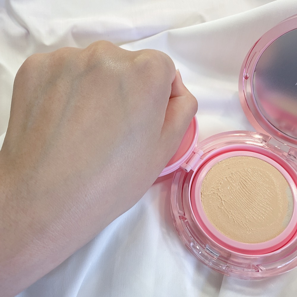 デューパワーヴィーガンクッション 1.5 ナチュラル/AMUSE/クッションファンデーションを使ったクチコミ（3枚目）