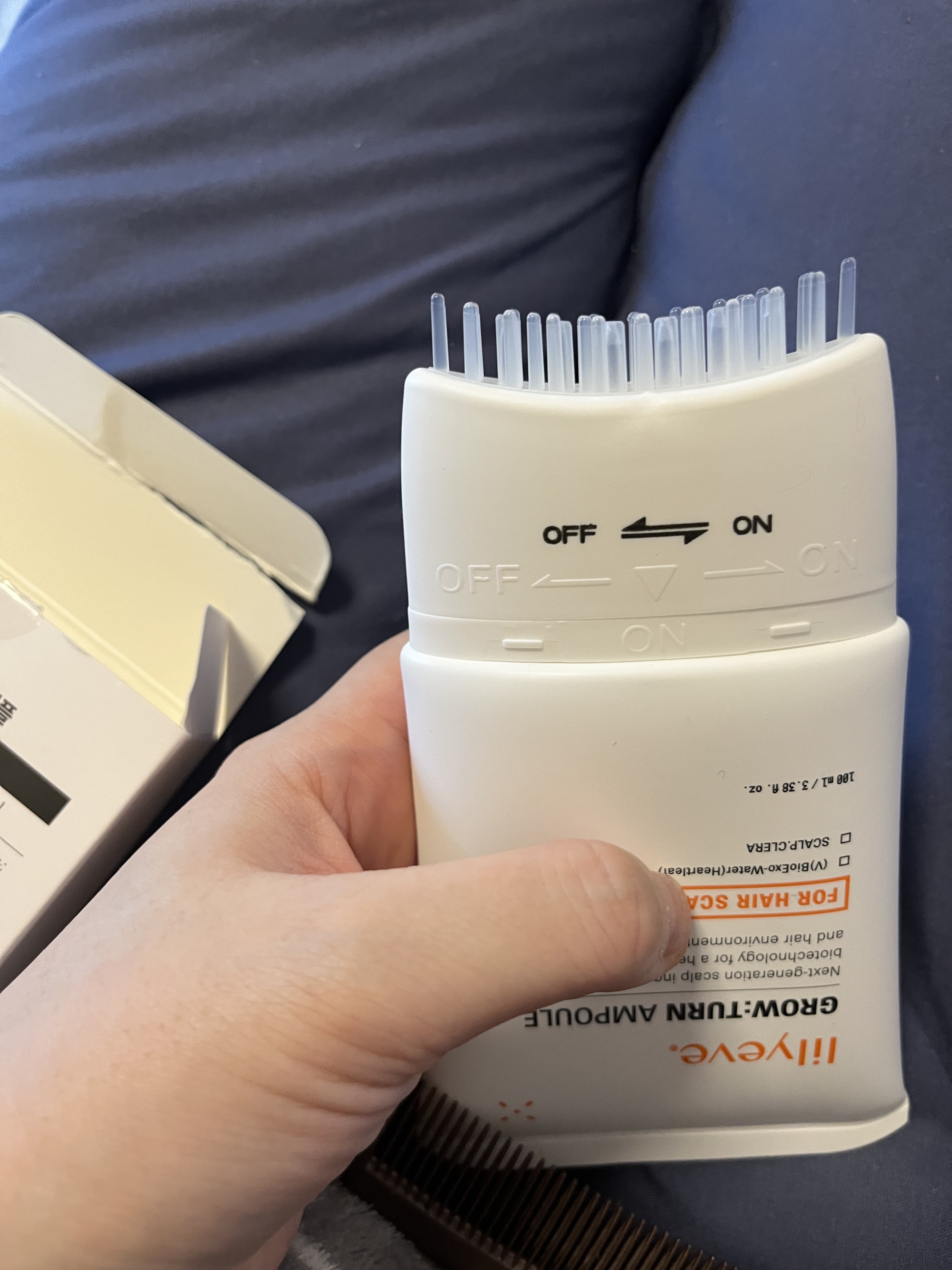 グローターン 100ml/リリーイブ/頭皮ローションを使ったクチコミ（3枚目）