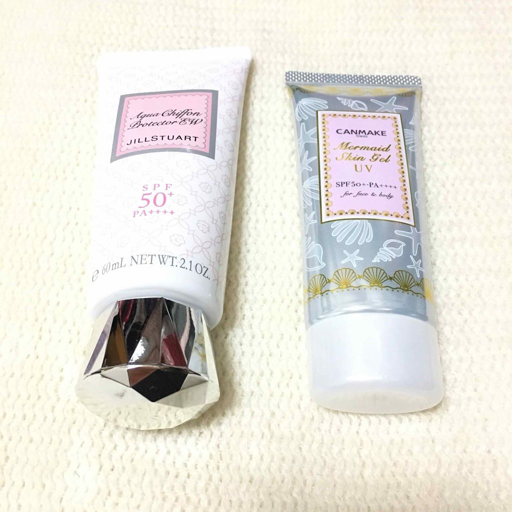 マーメイドスキンジェルUV/キャンメイク/日焼け止めジェルを使ったクチコミ(2枚目)