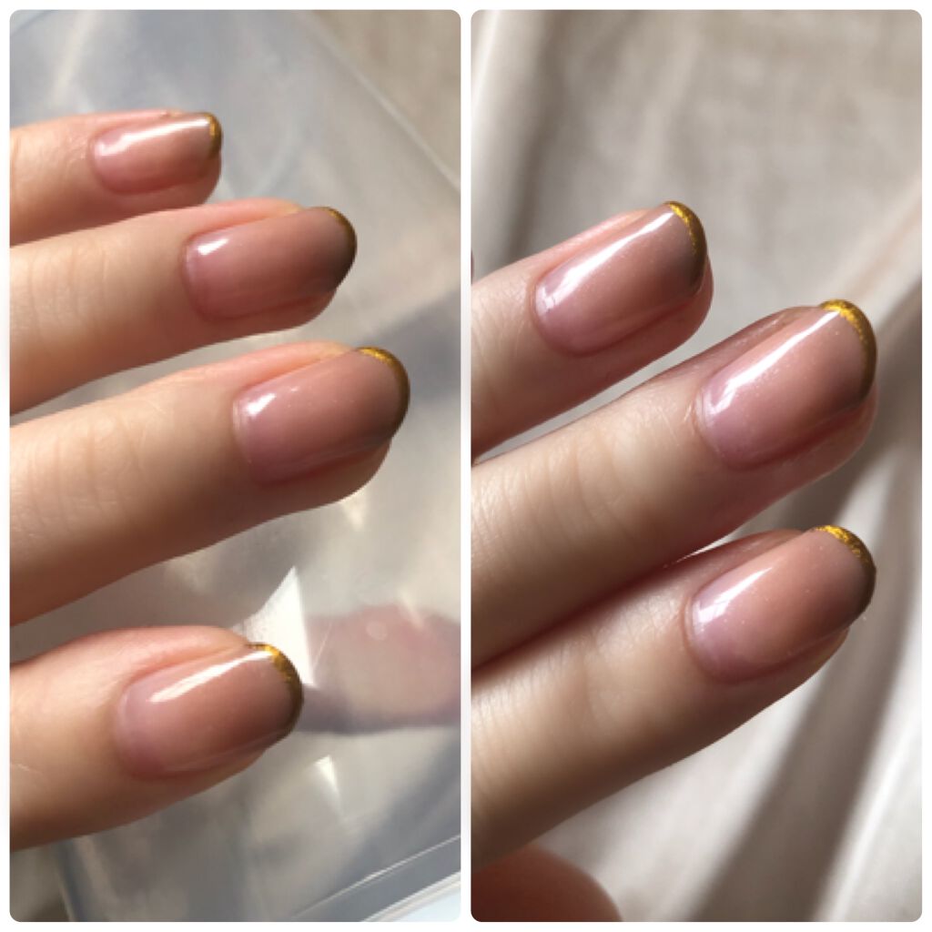 ジェルネイル（ライト対応）/セリア/ジェルネイルを使ったクチコミ（3枚目）