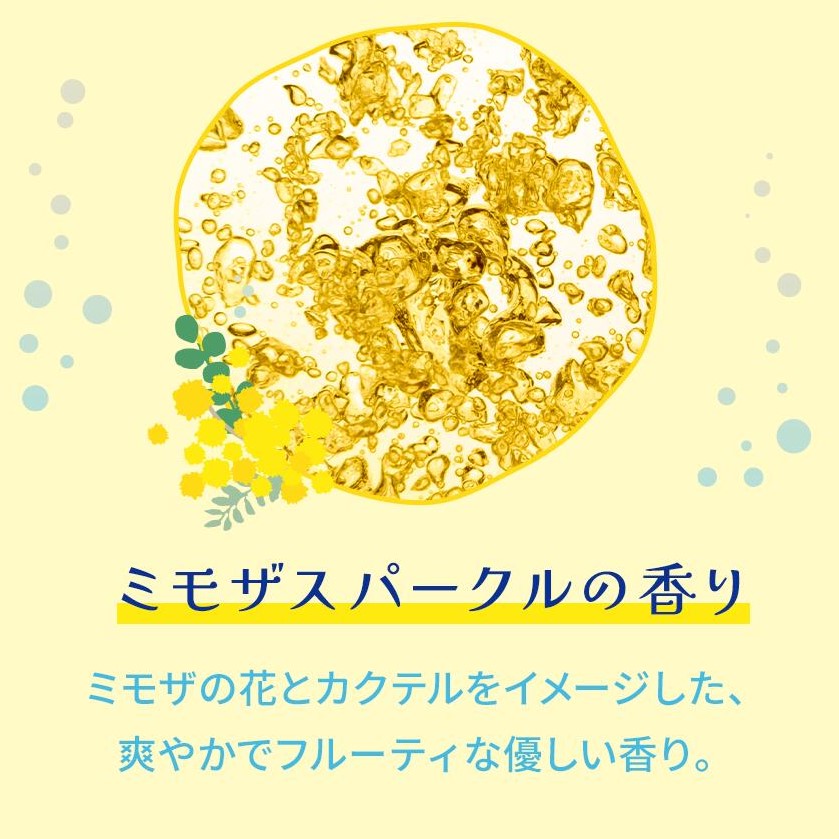 プレミアムルルルン ミモザ（ミモザスパークルの香り）/ルルルン/シートマスク・パックを使ったクチコミ（3枚目）