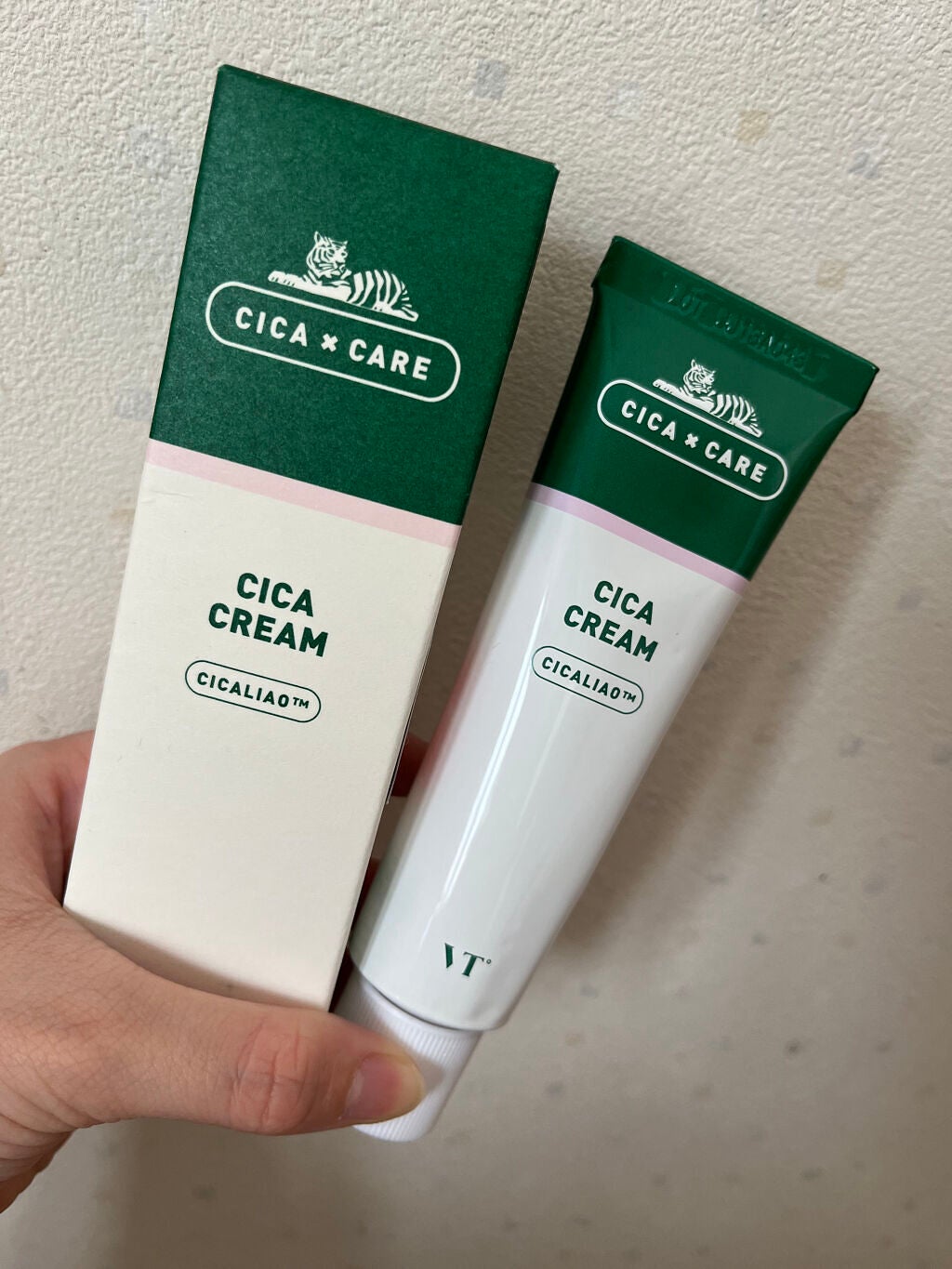 CICA クリーム/VT/フェイスクリームを使ったクチコミ(1枚目)