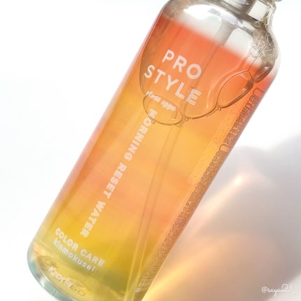 モーニングリセットウォーター キンモクセイの香り/プロスタイル/ヘアミストを使ったクチコミ(2枚目)