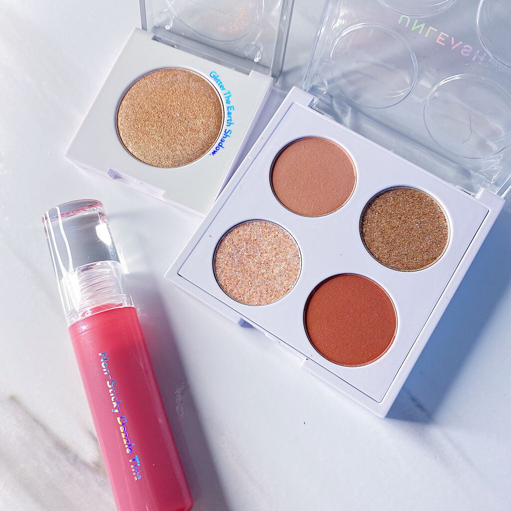 ノンスティッキーダズルティント/unleashia/リップティントを使ったクチコミ（2枚目）