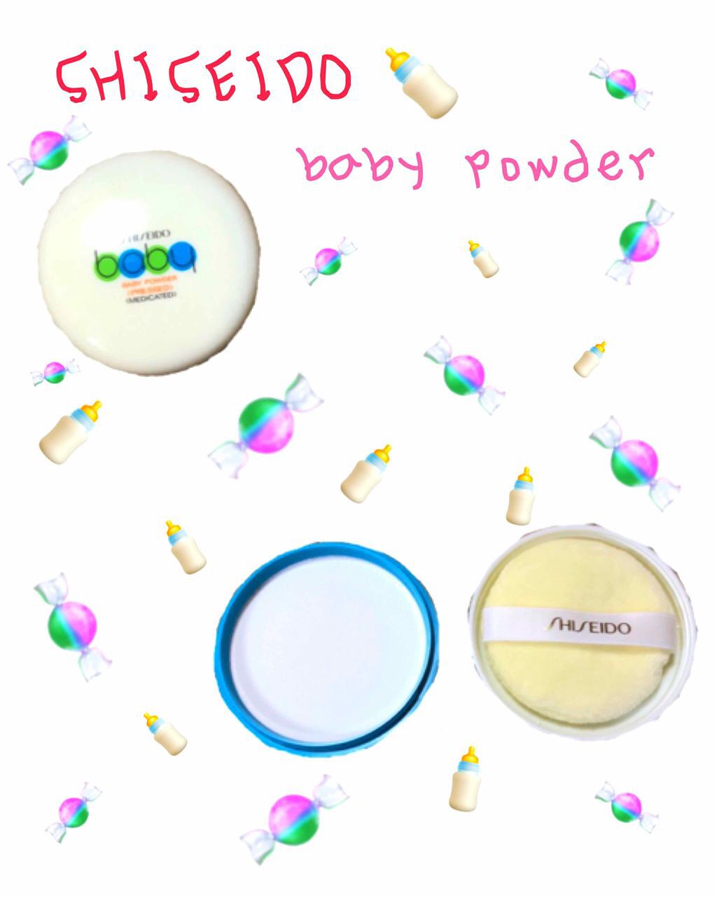資生堂ベビーパウダー(プレスド)/ベビー/ボディパウダーを使ったクチコミ（1枚目）