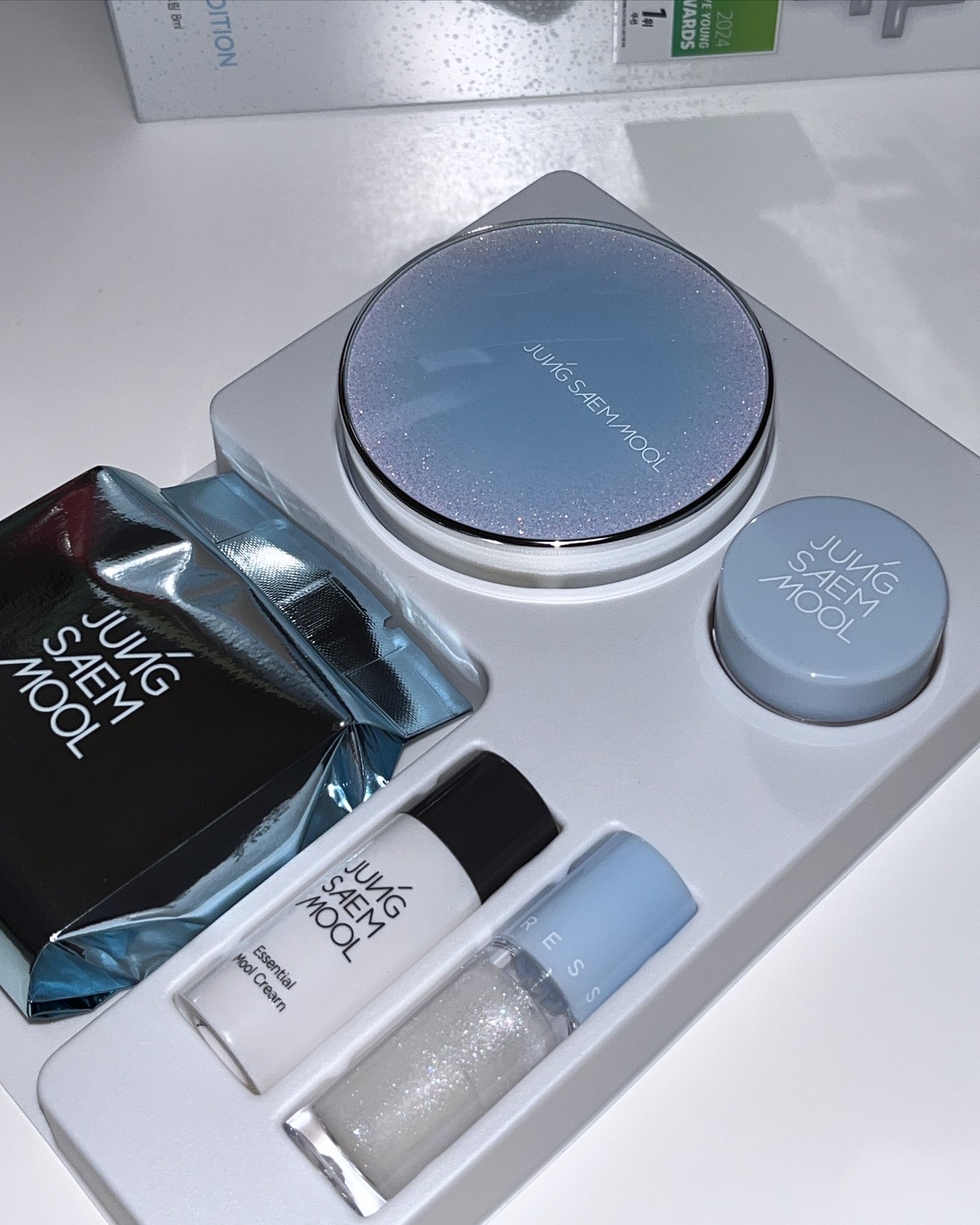 ジョンセンムル スキンヌーダーロングウェアクッション/JUNG SAEM MOOL/クッションファンデーションを使ったクチコミ(2枚目)