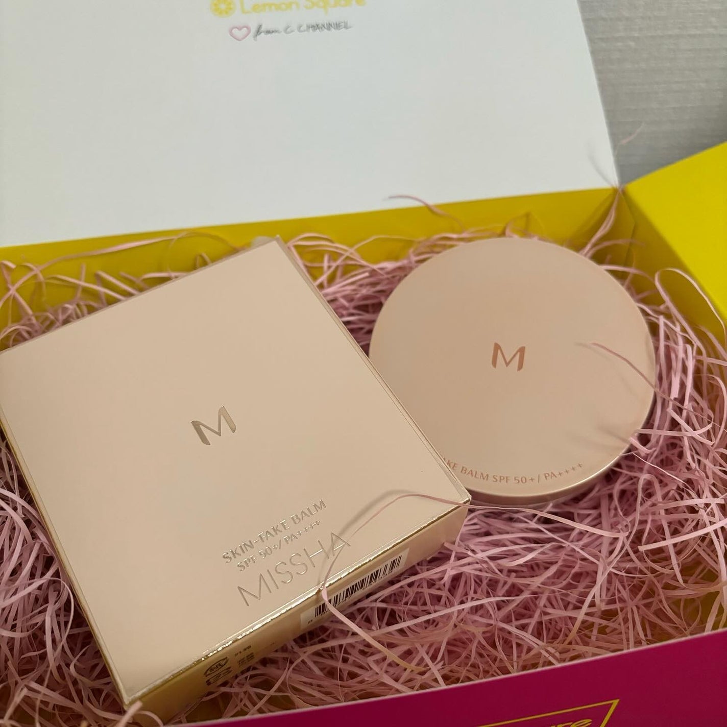 ミシャ M スキンフェイクバーム/MISSHA/クリーム・エマルジョンファンデーションを使ったクチコミ(1枚目)