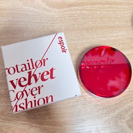 プロテーラービーベルベットカバークッション/espoir/クッションファンデーションを使ったクチコミ(1枚目)