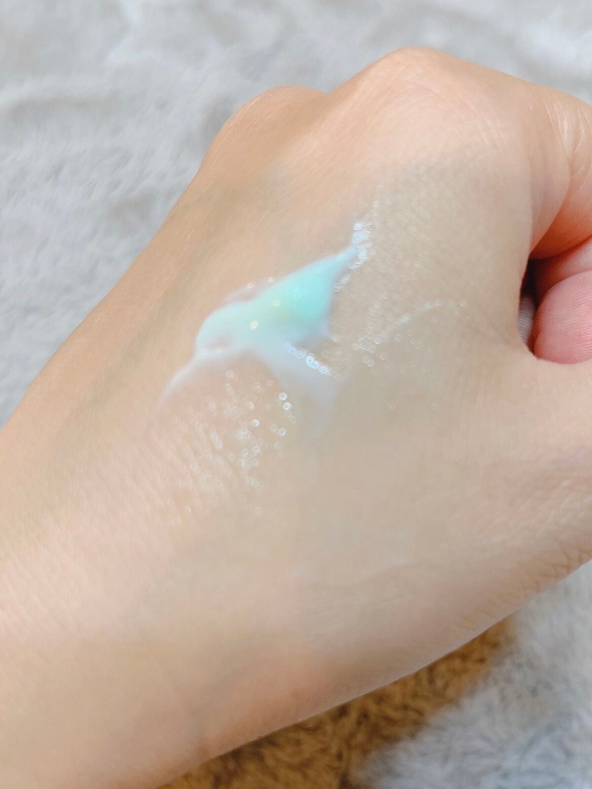 ウォータースプラッシュサンクリーム/espoir/日焼け止め・UVケアを使ったクチコミ(2枚目)